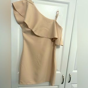 Forever 21 Beige /cream mini dress Size Small.